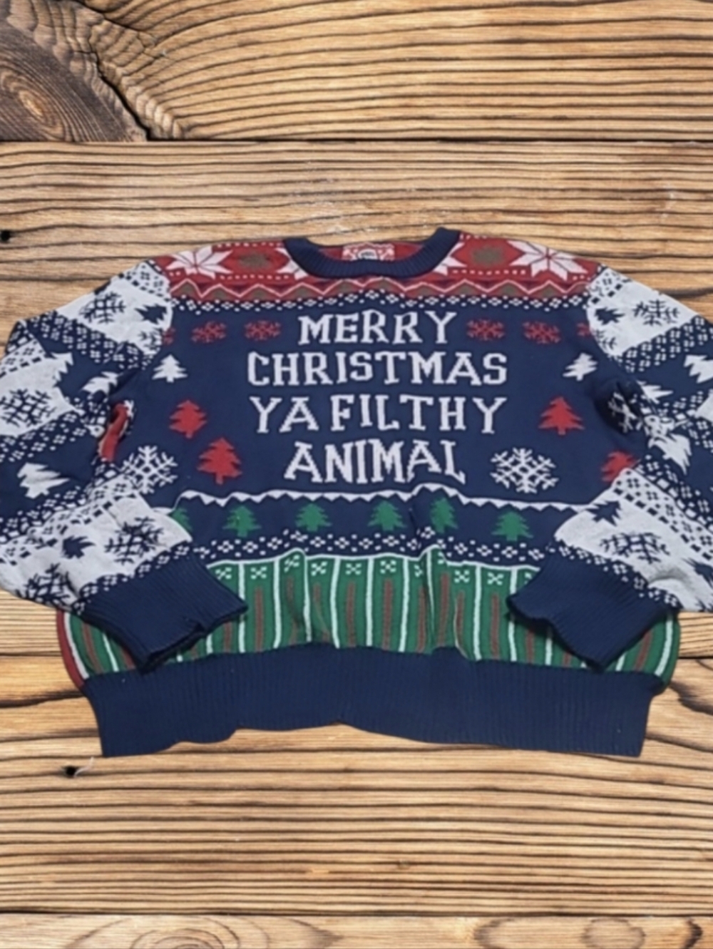UNISEX HYBRID HOLIDAY SWEATER